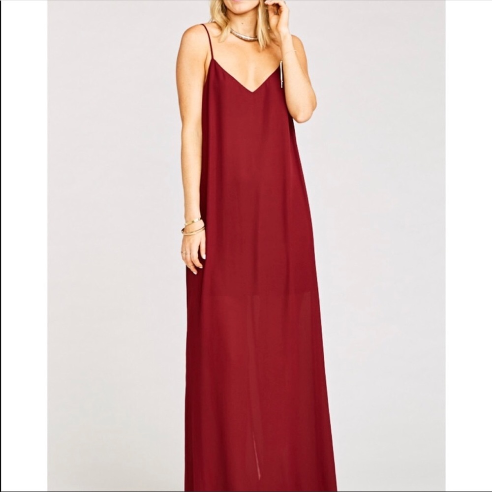 Show Me Your MuMu Maxi dress open back